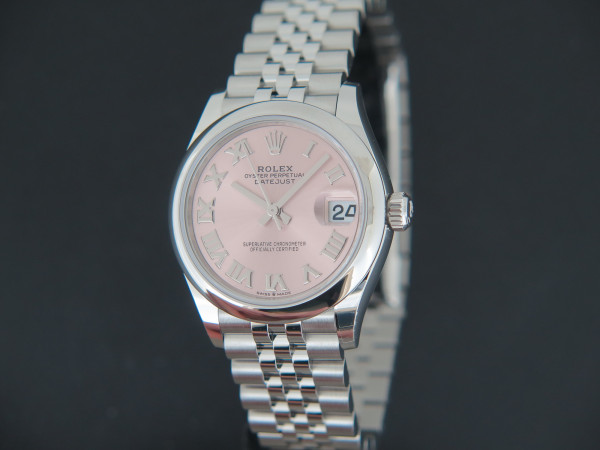 Rolex - Datejust 31 Pink Roman Dial 278240 NEW