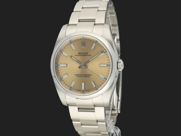 Rolex - Oyster Perpetual 34 White Grape Dial 114200
