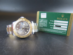 Rolex Yacht-Master Silver Dial 16623
