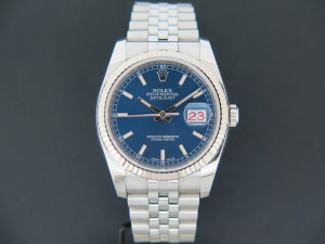 Rolex Datejust Blue Dial 116234