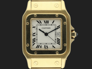 Cartier Santos Carrée Automatic Yellow Gold 2960