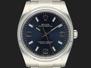 Rolex Oyster Perpetual 34 Blue Arab Dial 114200
