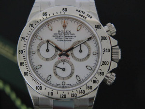 Rolex Cosmograph Daytona White Dial NEW LC135