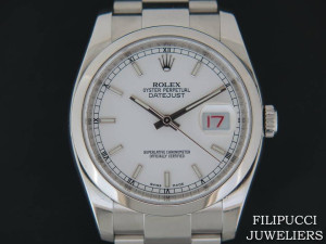 Rolex Datejust 116200 White Dial