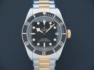 Tudor Heritage Black Bay 41 Gold / Steel Black Dial 79733N