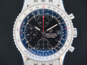 Breitling Navitimer Chronograph Black Dial 41 A13324 NEW