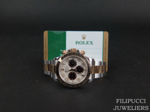 Rolex Daytona Gold/Steel 116523 Panda Racing Dial