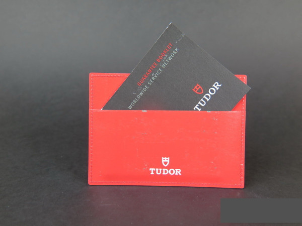 Tudor - Card holder + Warranty Booklet