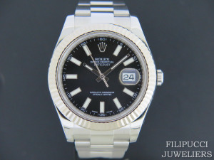 Rolex Datejust II Black  Dial 116334   