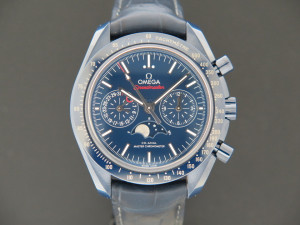 Omega Speedmaster Moonphase Co-Axial Master Chronometer Blue Side Of The Moon