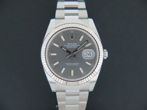 Rolex Datejust 41 Dark Rhodium NEW 126334 