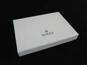 Rolex Wallet / Card Holder Brown Leather