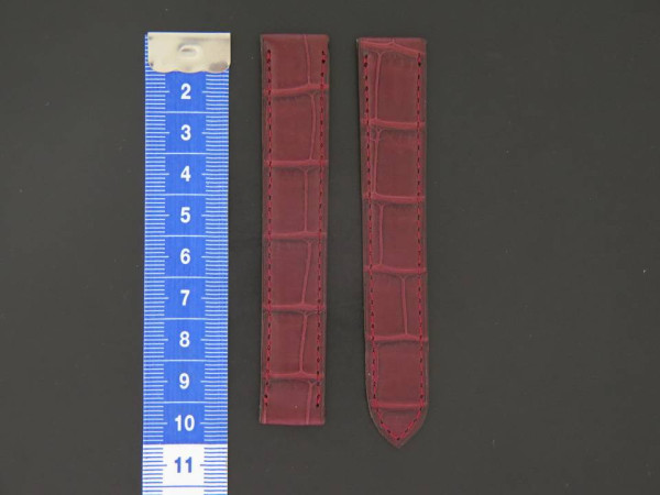 Cartier - Crocodile Leather Strap 17 mm