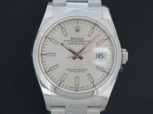 Rolex Datejust 126200 Silver Dial NEW