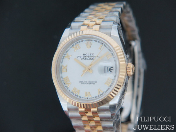 Rolex - Datejust NEW 126233 White dial