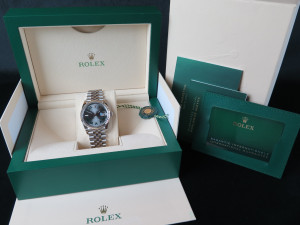 Rolex Datejust Slate Roman Dial 126234 