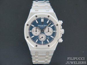 Audemars Piguet Royal Oak Selfwinding Chronograph  Blue Dial 41MM NEW