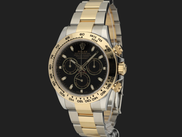 Rolex - Daytona Gold/Steel Black Dial 116503 99% NEW
