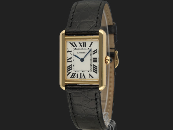 Cartier - Tank Solo Small Yellow Gold W1018755 / 2743