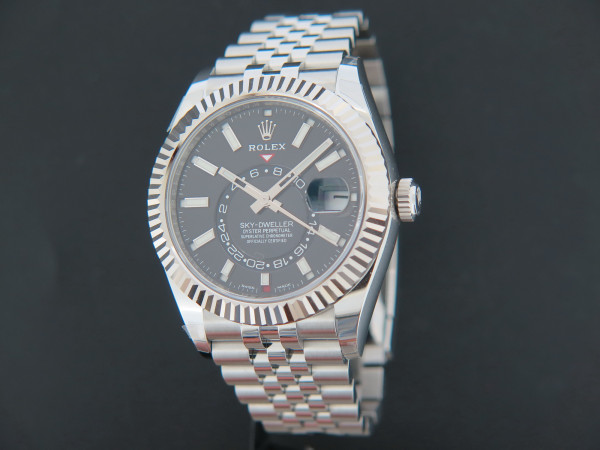 Rolex - Sky-Dweller Black Dial 326934 NEW