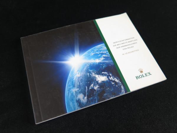 Rolex - Service booklet