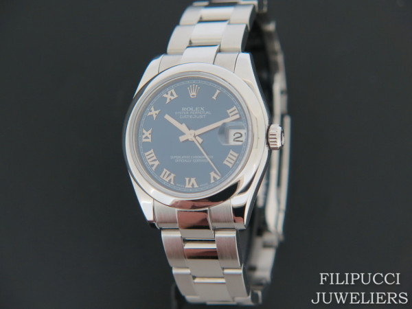 Rolex - Datejust Blue Roman Dial 178240