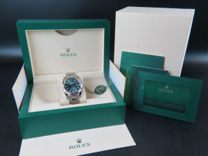 Rolex Datejust 41 Mint Green Dial 126334 NEW