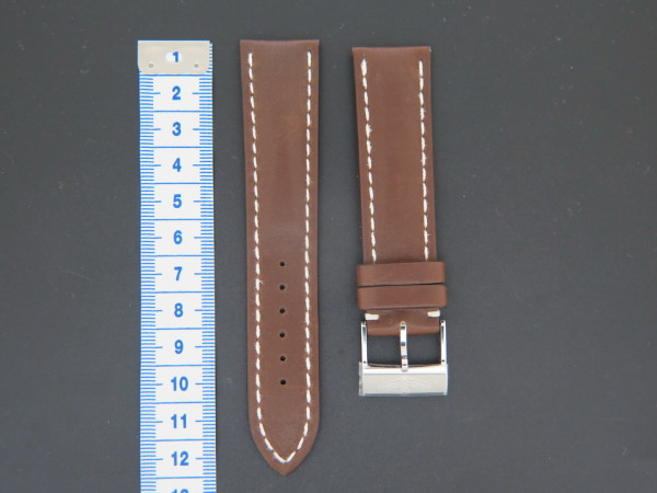 Breitling - Brown Leather Strap 22-20MM with buckle