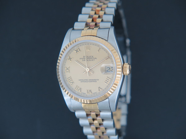 Rolex - Datejust 31 Champagne Roman Dial 68273