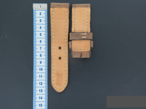 Panerai Vintage-style Calfskin Leather Strap 27 MM