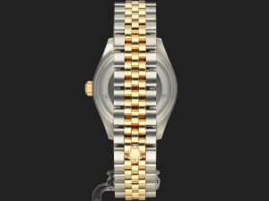Rolex Lady-Datejust 28 Gold/Steel Champagne Diamond Dial 279173
