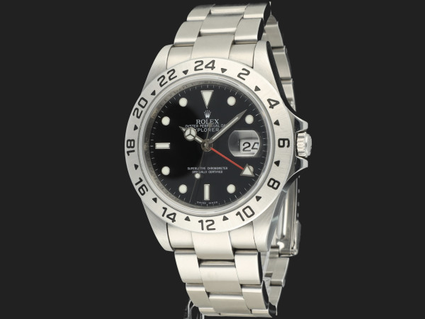 Rolex - Explorer II Black Dial Rehaut Cal. 3186 16570