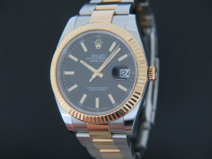 Rolex shop datejust black