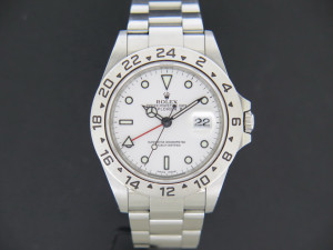 Rolex Explorer II White Dial 16570 M-Serie '3186'