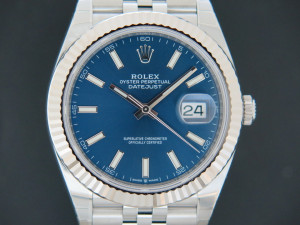 Rolex Datejust 41 Blue Dial NEW 126334