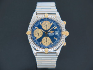 Breitling Chronomat Automatic Gold/Steel Blue Dial B13050