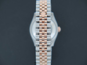 Rolex Datejust 31 Everose/Steel Aubergine Diamond Dial 278271
