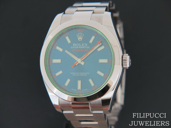 Rolex - Milgauss GV Blue NEW 116400GV  2020 
