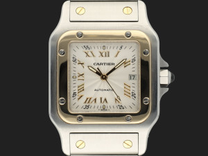 Cartier Santos Galbee GM Gold/Steel Automatic W20041C4 / 2319