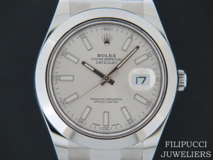 Rolex Datejust II 116300 Silver Dial