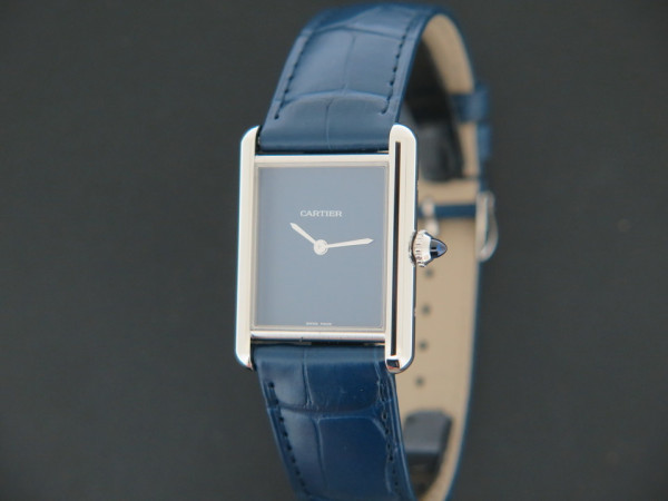 Cartier - Tank Must Large Blue Dial WSTA0055 NEW 