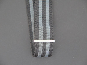 Omega Nato Strap Black/Grey 22MM