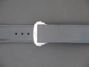 Omega Rubber Strap with Folding Clasp 22MM