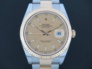 Rolex Datejust 41 Gold/Steel NEW 126333