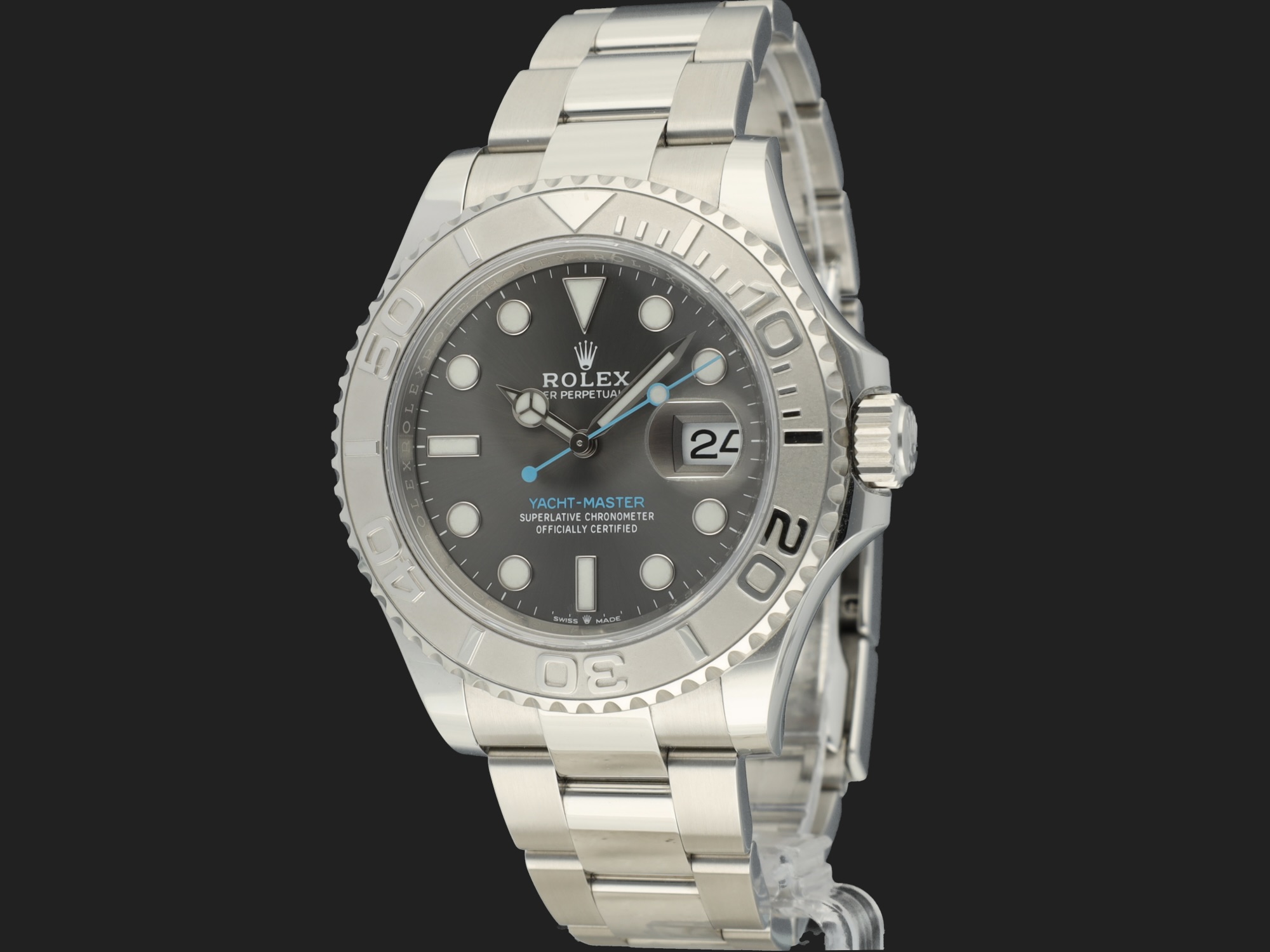 Rolex Yacht Master Slate Dial 126622 Uhren Filipucci Juwelers