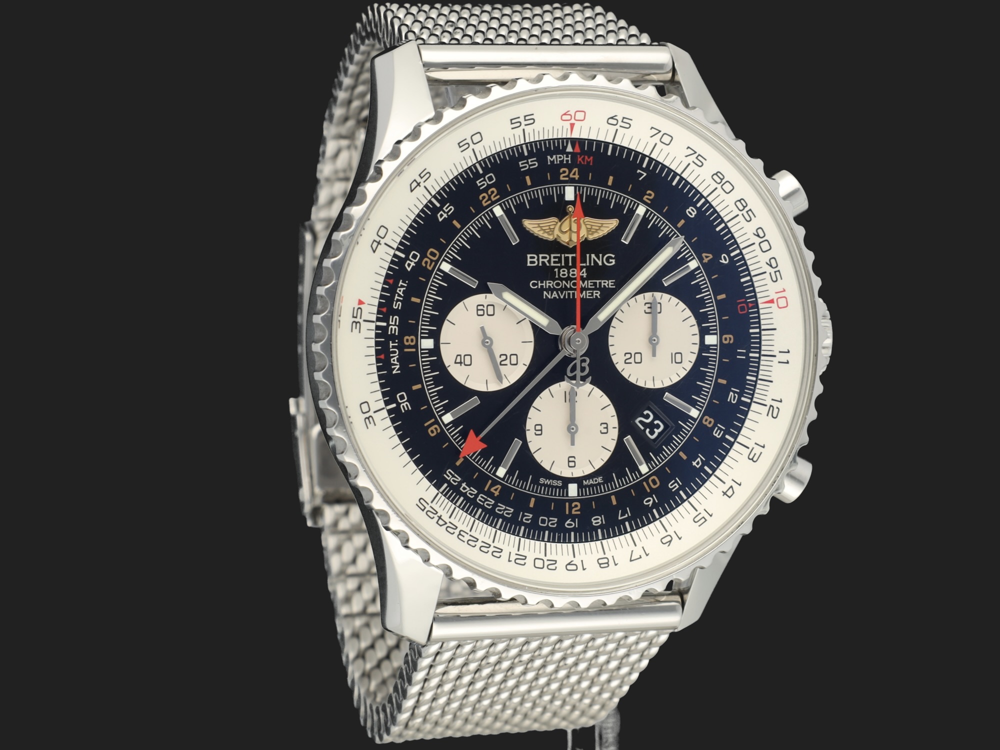 Breitling Navitimer 1 B04 Chronograph GMT 48 AB0441 Uhren Filipucci Juwelers