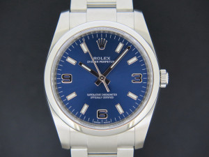 Rolex Oyster Perpetual 34 Blue Dial 114200
