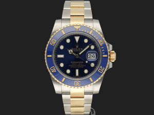 Rolex  Submariner Date Gold/Steel Blue Dial 116613LB