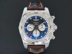 Breitling Chronomat GMT Black Dial AB0410