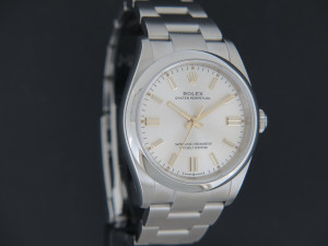 Rolex Oyster Perpetual 36 Silver Dial 126000 NEW